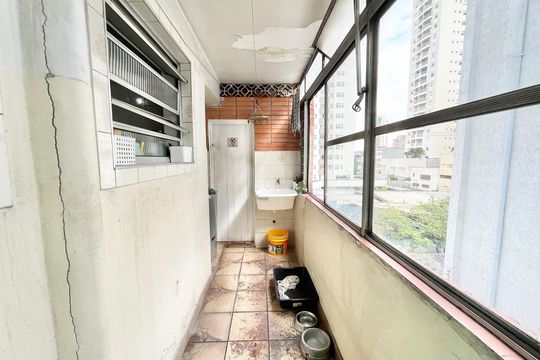Área de Serviço de apartamento à venda com 3 quartos, 155m² em Santana, São Paulo