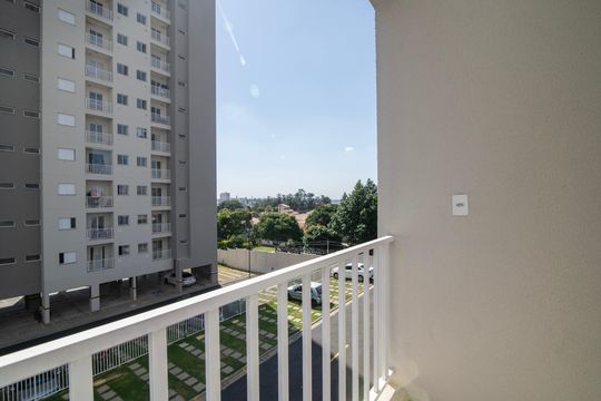 Varanda de apartamento para alugar com 2 quartos, 50m² em Nucleo Santa Isabel, Hortolândia