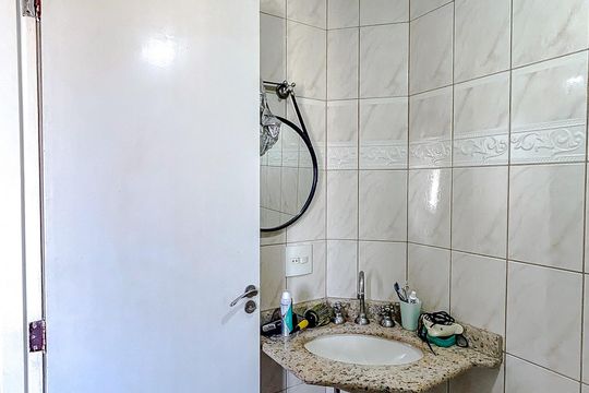Banheiro da Suíte 3 de apartamento à venda com 3 quartos, 90m² em Vila Formosa, São Paulo