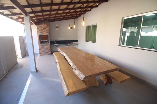Área gourmet de casa à venda com 2 quartos, 100m² em Diamante, Belo Horizonte