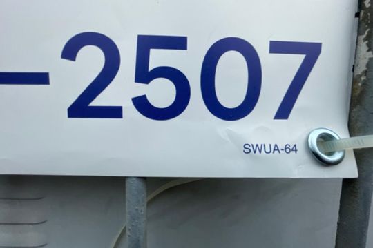 Placa instalada em 24/04/2026 - Placa n SWUA-64 de kitnet/studio para alugar com 1 quarto, 20m² em Vila Nova, Novo Hamburgo