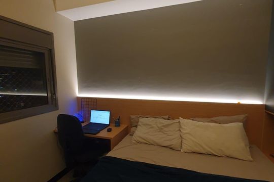 Quarto de apartamento à venda com 1 quarto, 29m² em Jardim Prudência, São Paulo
