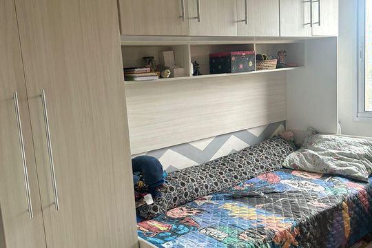 Quarto de apartamento à venda com 2 quartos, 55m² em Taboão, Diadema