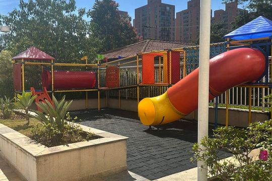 Área externa de apartamento à venda com 2 quartos, 55m² em Taboão, Diadema