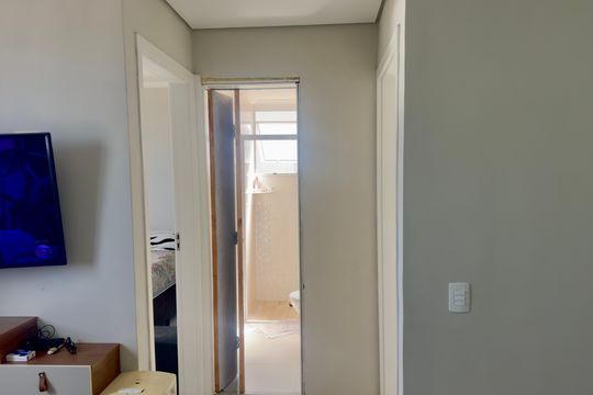 Sala de apartamento para alugar com 2 quartos, 44m² em Vila Nova Bonsucesso, Guarulhos