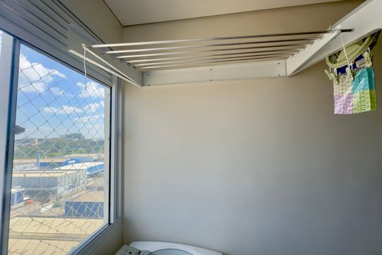 Área de Serviço de apartamento para alugar com 2 quartos, 44m² em Vila Nova Bonsucesso, Guarulhos