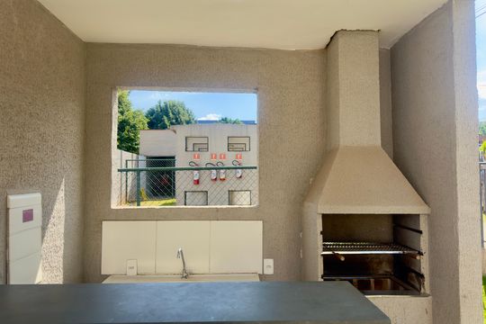 Área comum - Churrasqueira de apartamento para alugar com 2 quartos, 44m² em Vila Nova Bonsucesso, Guarulhos