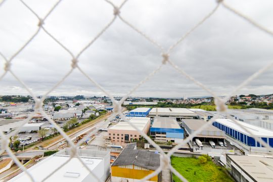 Vista Cozinha de apartamento para alugar com 2 quartos, 44m² em Vila Nova Bonsucesso, Guarulhos