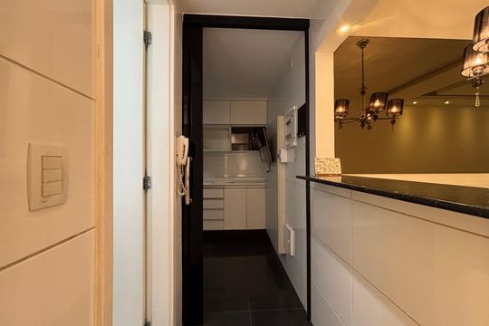 Cozinha de apartamento à venda com 3 quartos, 95m² em Botafogo, Rio de Janeiro