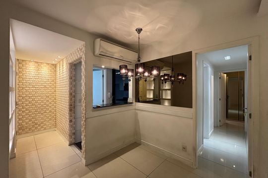 Sala de apartamento à venda com 3 quartos, 95m² em Botafogo, Rio de Janeiro