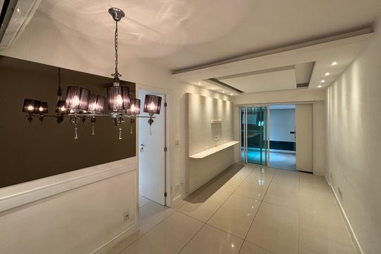 Sala de apartamento à venda com 3 quartos, 95m² em Botafogo, Rio de Janeiro