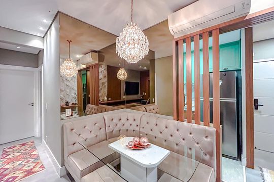 Sala de Jantar de apartamento à venda com 3 quartos, 257m² em Chácara Seis de Outubro, São Paulo