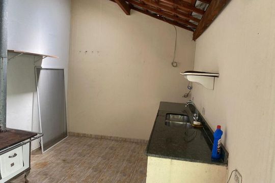 Cozinha de casa para alugar com 2 quartos, 68m² em Residencial Sao Francisco, São José dos Campos