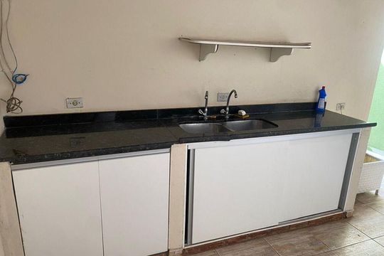 Cozinha de casa para alugar com 2 quartos, 68m² em Residencial Sao Francisco, São José dos Campos