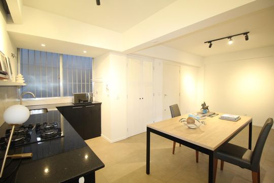 Cozinha de apartamento à venda com 1 quarto, 61m² em Rio Branco , Porto Alegre