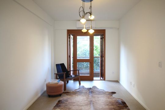 Sala de apartamento à venda com 1 quarto, 61m² em Rio Branco , Porto Alegre