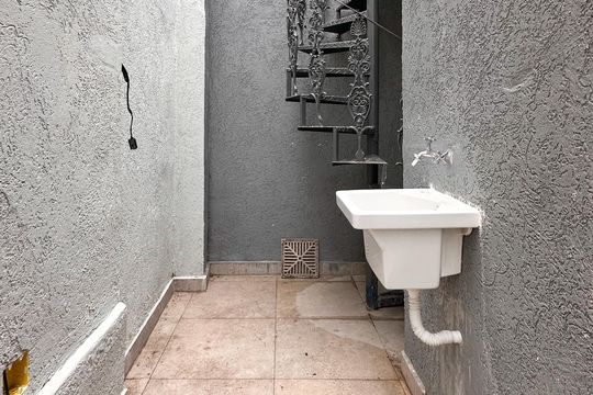 Área de Serviço de kitnet/studio para alugar com 2 quartos, 45m² em Jardim Maria Cecilia, São Bernardo do Campo