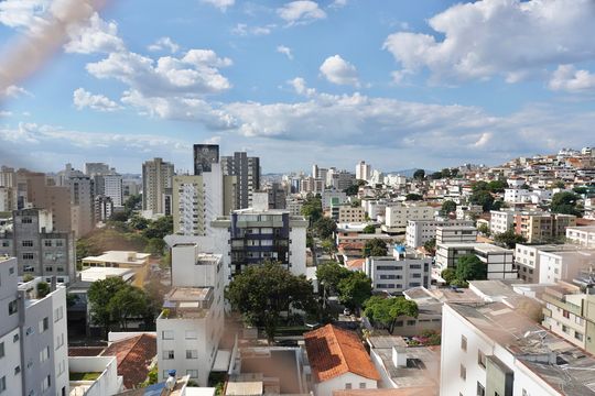 Área da Cobertura - Vista de apartamento para alugar com 3 quartos, 240m² em São Lucas, Belo Horizonte