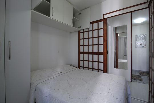 Quarto 1 de apartamento para alugar com 1 quarto, 35m² em Moema, São Paulo