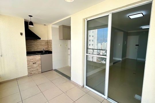 Varanda da Sala de apartamento para alugar com 3 quartos, 83m² em Jardim Zaira, Guarulhos