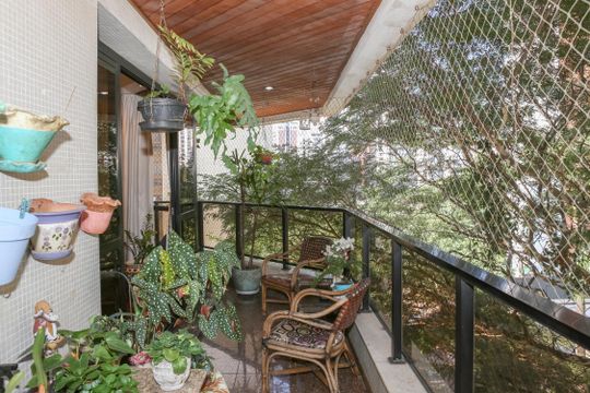 Sacada de apartamento para alugar com 3 quartos, 168m² em Perdizes, São Paulo