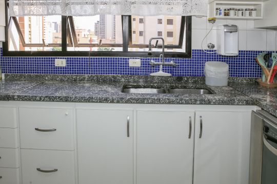 Cozinha de apartamento para alugar com 3 quartos, 168m² em Perdizes, São Paulo