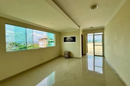 Sala de apartamento para alugar com 3 quartos, 185m² em Cabral, Contagem