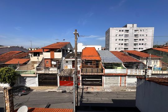 Vista da Sacada da Suíte 1 de casa à venda com 3 quartos, 270m² em Cidade Miramar, São Bernardo do Campo