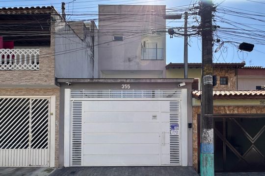 Fachada de casa à venda com 3 quartos, 270m² em Cidade Miramar, São Bernardo do Campo
