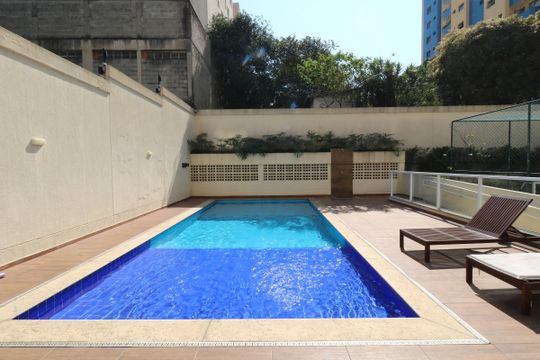 Área Comum - Piscina de apartamento à venda com 2 quartos, 60m² em Parque das Nações, Santo André