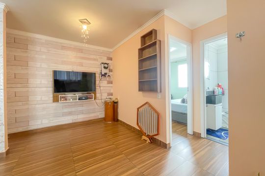 Sala de apartamento para alugar com 2 quartos, 43m² em Jardim do Lago, Osasco