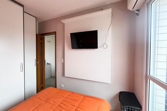 Quarto de apartamento à venda com 1 quarto, 40m² em Carandiru, São Paulo