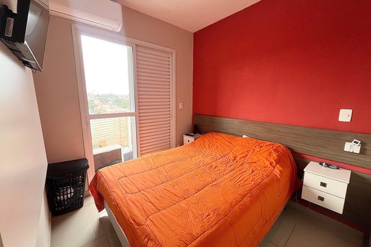 Quarto de apartamento para alugar com 1 quarto, 40m² em Carandiru, São Paulo