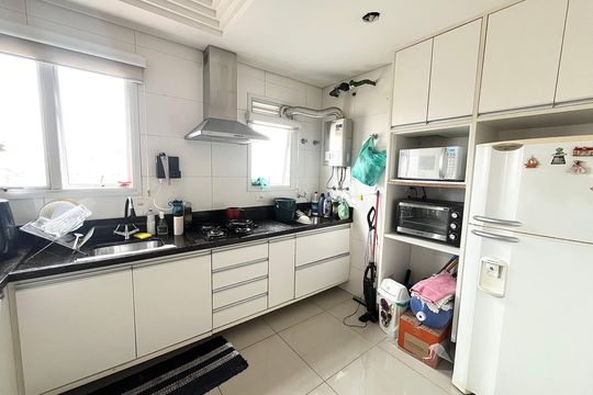 Cozinha de apartamento à venda com 1 quarto, 40m² em Carandiru, São Paulo