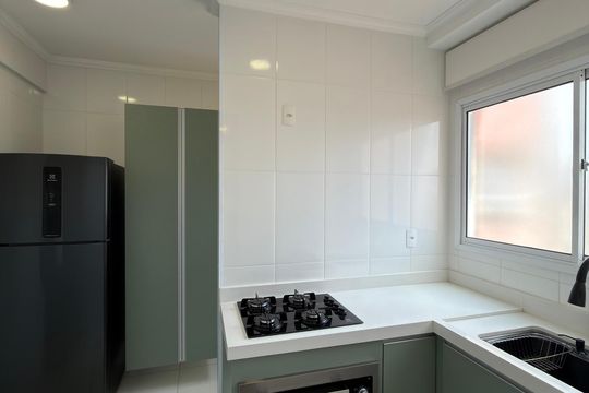 Cozinha/Área de serviço de apartamento à venda com 2 quartos, 60m² em Paulicéia, São Bernardo do Campo