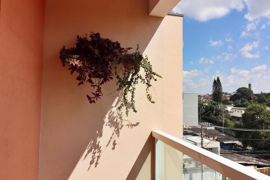 Sala Sacada  de apartamento para alugar com 2 quartos, 59m² em Paulicéia, São Bernardo do Campo