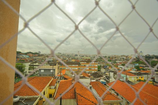 Vista Suíte (closet)  de apartamento à venda com 2 quartos, 59m² em Paulicéia, São Bernardo do Campo