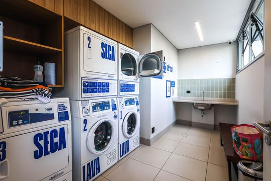 Lavanderia de kitnet/studio para alugar com 1 quarto, 37m² em Ipiranga, São Paulo