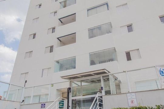 Fachada do Prédio de apartamento para alugar com 3 quartos, 97m² em Vila Assis Brasil, Mauá