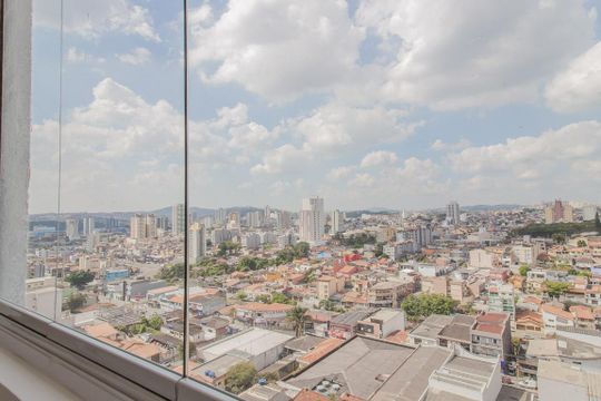 Vista da Varanda de apartamento para alugar com 3 quartos, 97m² em Vila Assis Brasil, Mauá