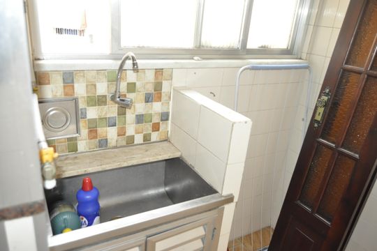 Área de serviço de apartamento à venda com 2 quartos, 55m² em Abolição, Rio de Janeiro