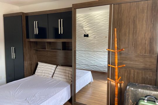 Quarto 1 de casa para alugar com 1 quarto, 68m² em Vila Nova Alba, São Paulo