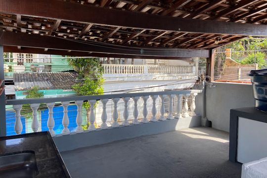 Área de Serviço de casa para alugar com 1 quarto, 68m² em Vila Nova Alba, São Paulo