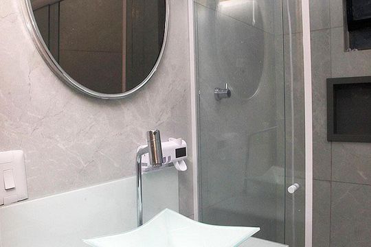 Banheiro de apartamento para alugar com 2 quartos, 104m² em Centro Histórico, Porto Alegre