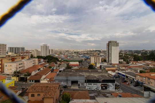 Vista da Suíte de apartamento à venda com 3 quartos, 92m² em Vila Milton, Guarulhos