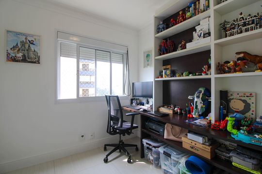 Quarto 1 de apartamento à venda com 3 quartos, 128m² em Vila Andrade, São Paulo