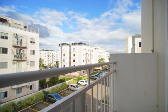 Varanda da Sala de apartamento para alugar com 2 quartos, 41m² em Santos Dumont, São Leopoldo