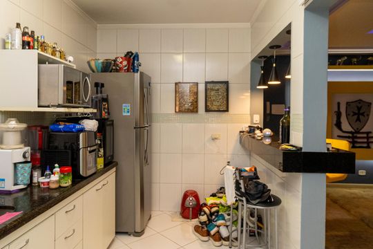Cozinha de apartamento à venda com 2 quartos, 69m² em Vila Mazzei, São Paulo