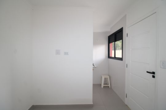 Sala / Cozinha de apartamento à venda com 2 quartos, 37m² em Vila Constança, São Paulo