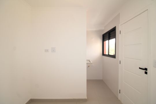 Sala / Cozinha de apartamento à venda com 2 quartos, 37m² em Vila Constança, São Paulo